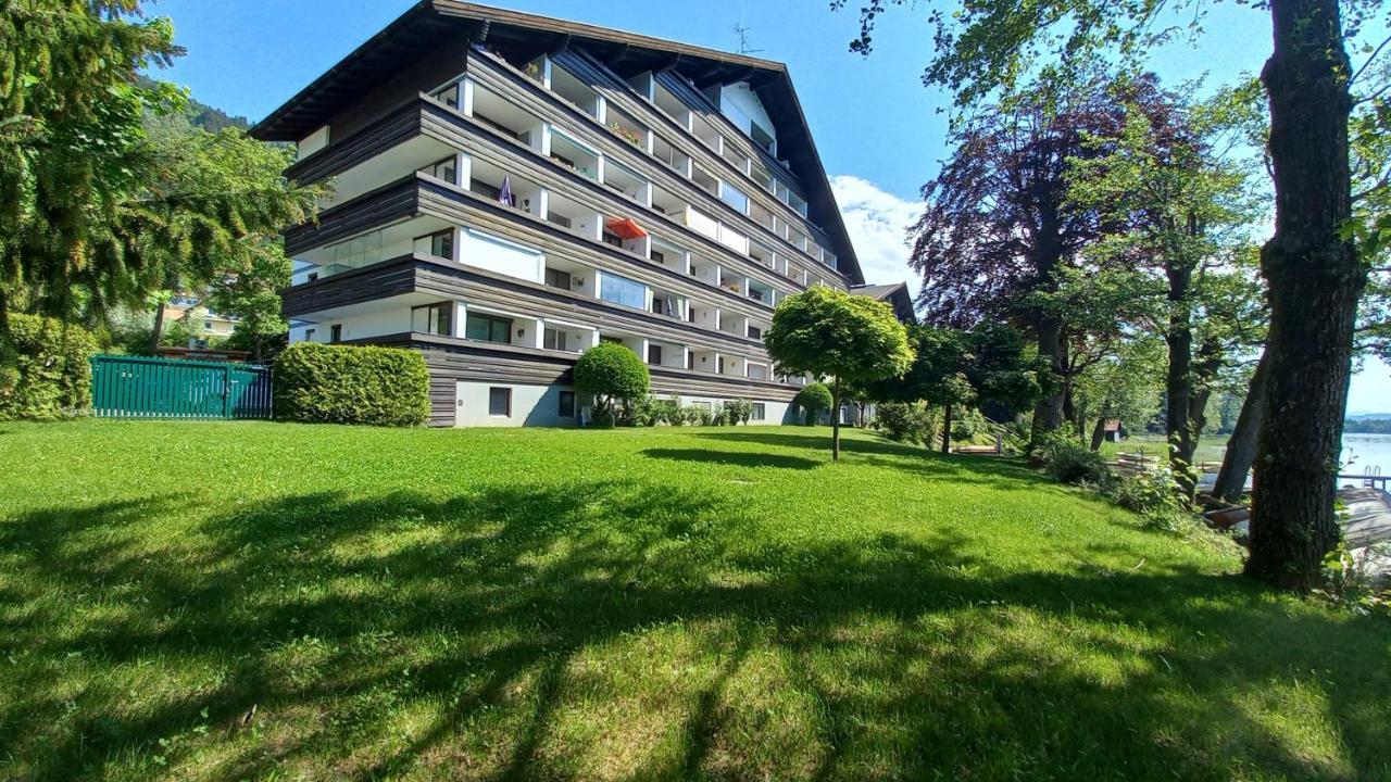 Maren Seeblick Appartement Haus Haensel&Gretel Direkt Am Ossiacher See Mit Hallenbad Stiegl Buitenkant foto